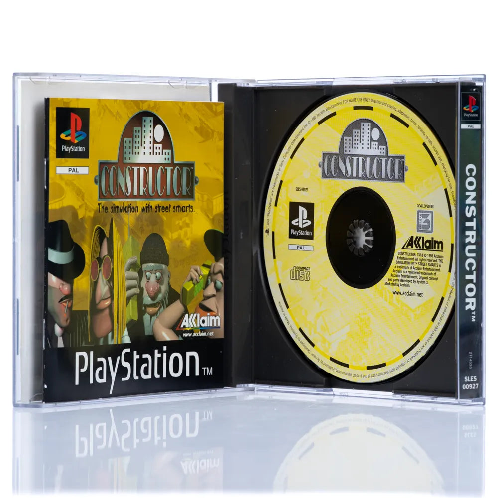Constructor - PS1 spill - Retrospillkongen