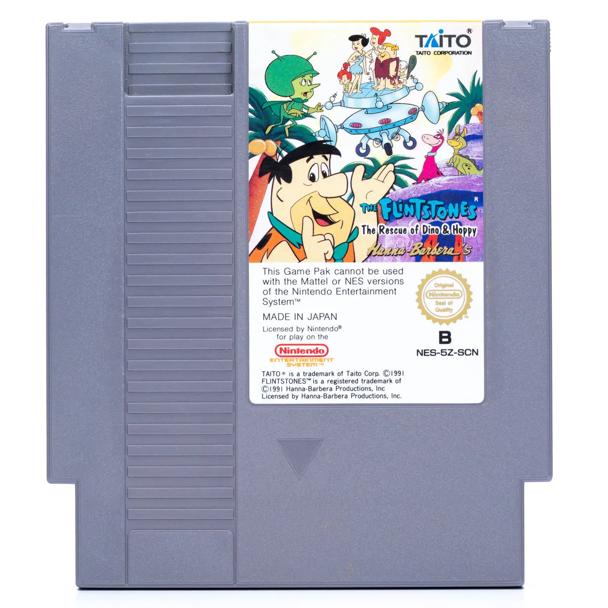 The Flintstones: The Rescue of Dino & Hoppy - NES spill (I Eske) - Retrospillkongen