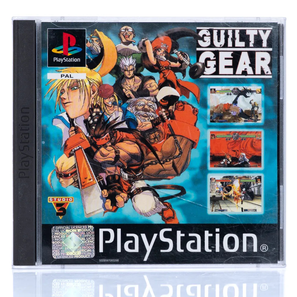 Guilty Gear - PS1 spill - Retrospillkongen