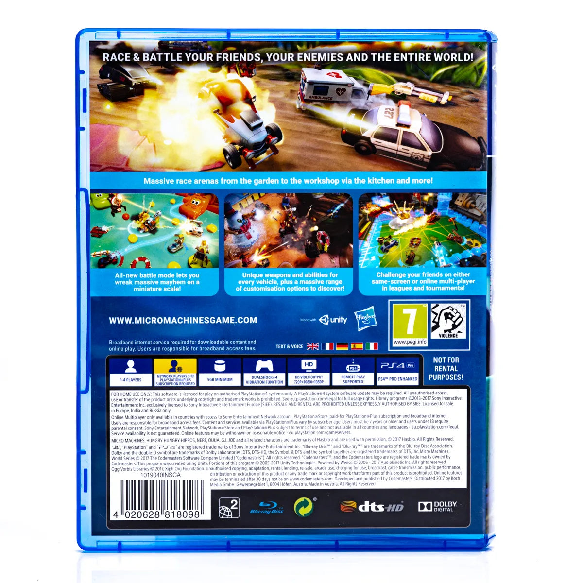 Micro Machines World Series - PS4 Spill - Retrospillkongen