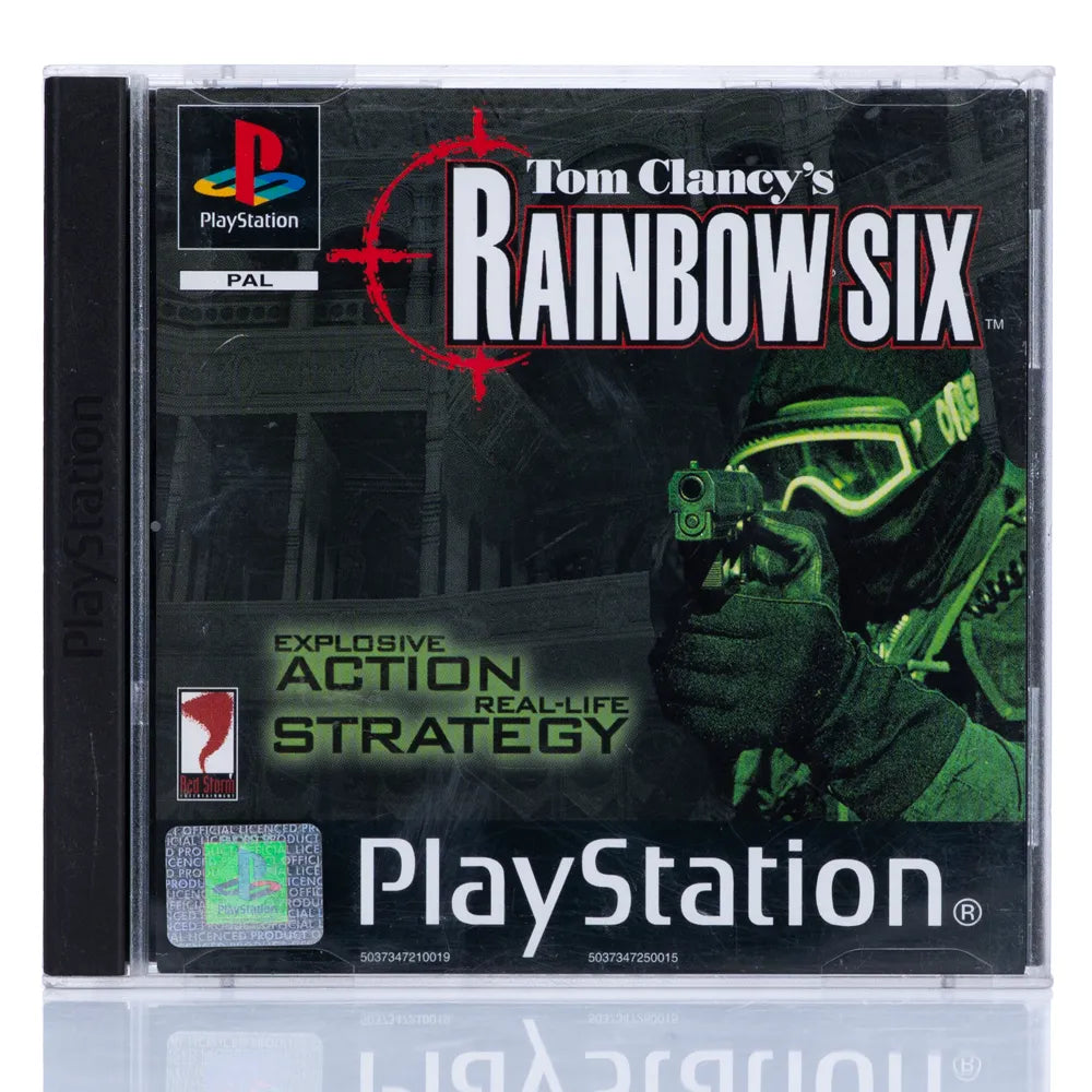 Tom Clancy's Rainbow Six - PS1 Spill - Retrospillkongen