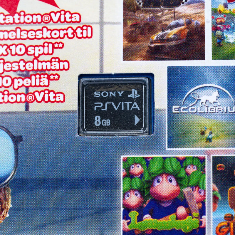 PS Vita Mega Pack 8GB Minnekort - PSV (I Eske)
