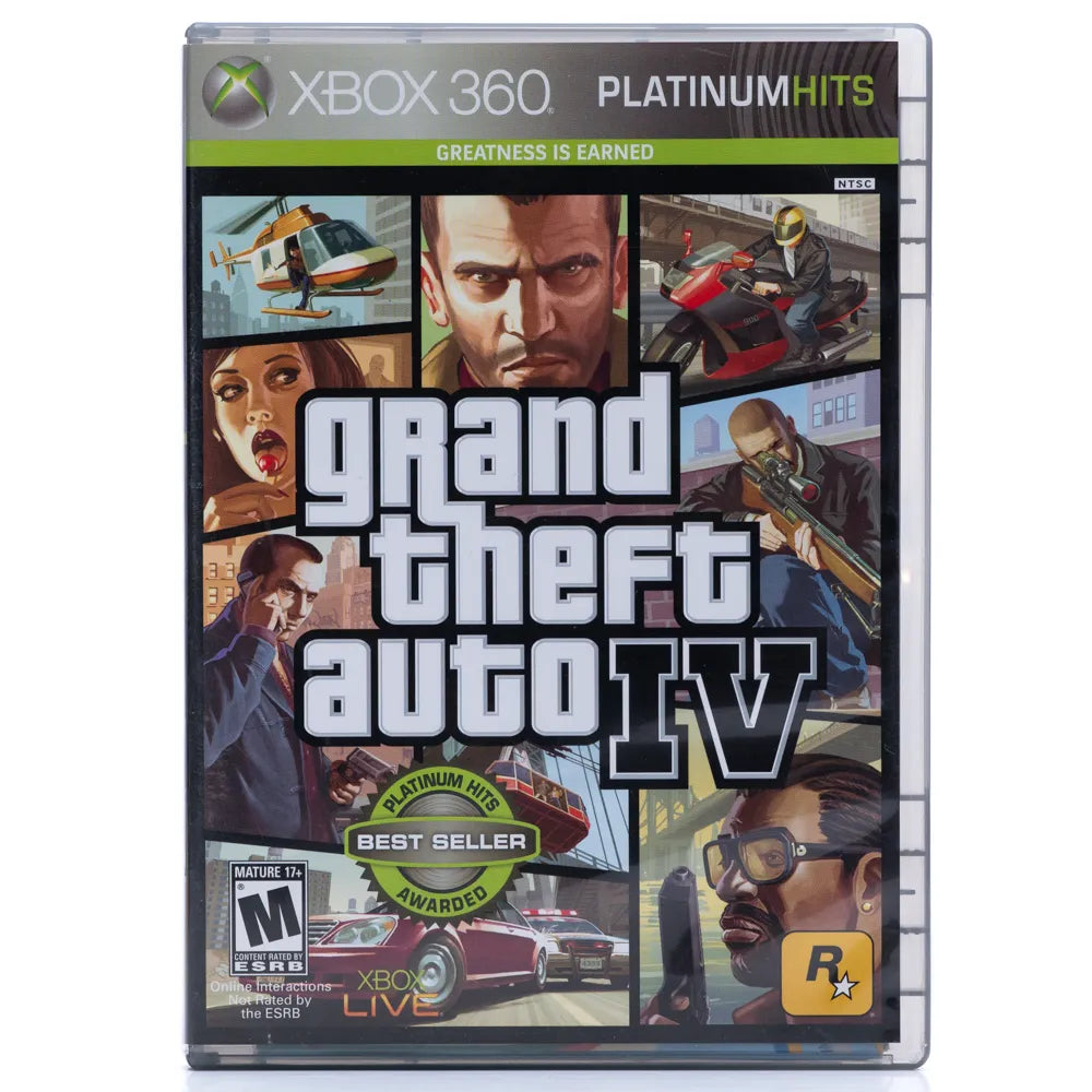 Grand Theft Auto IV - Xbox 360 spill (NTSC-U)