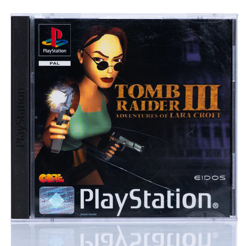 Tomb Raider III: Adventures of Lara Croft - PS1 spill - Retrospillkongen