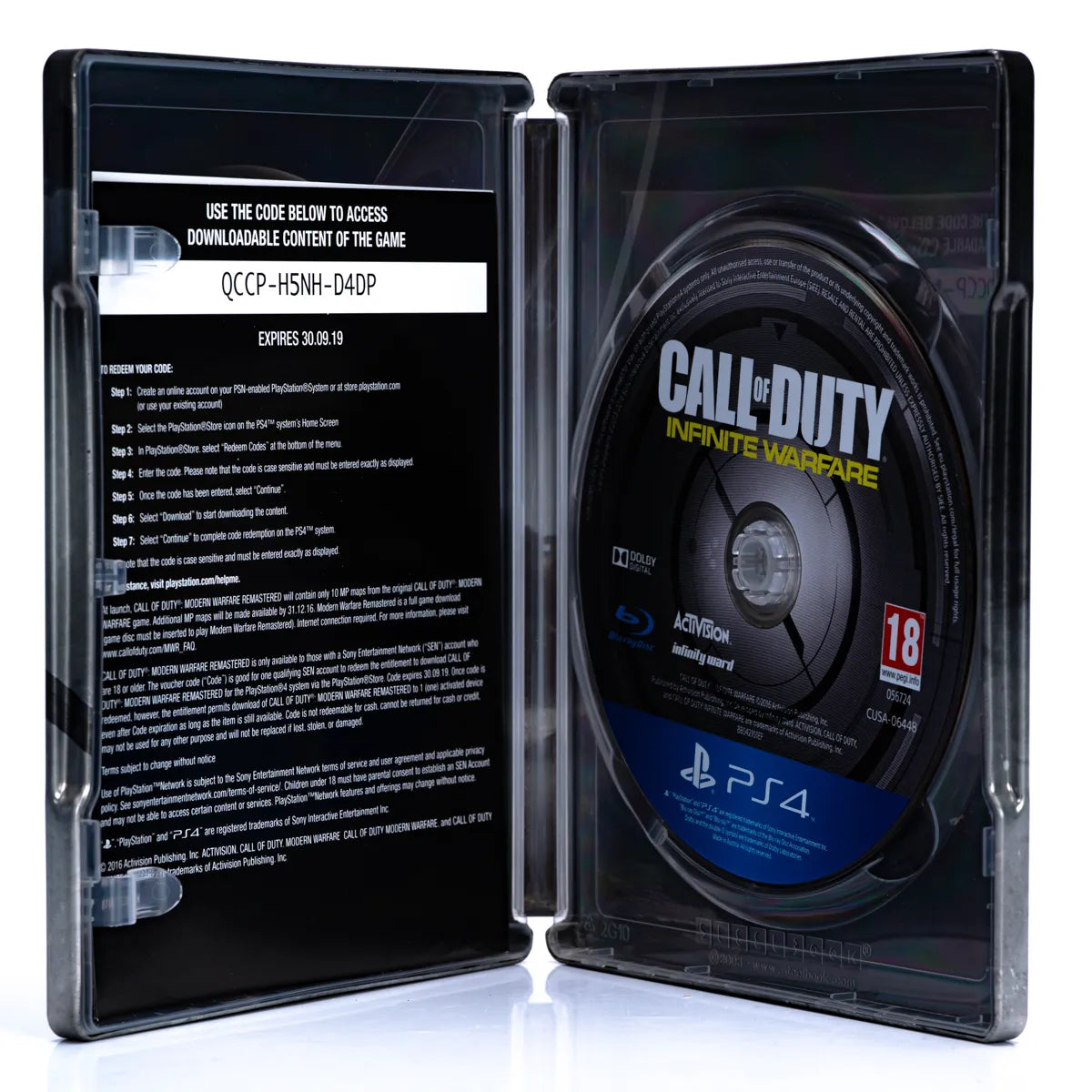 Call of Duty Infinite Warfare (Legacy Pro Edition) - PS4 Spill (Steelbook)