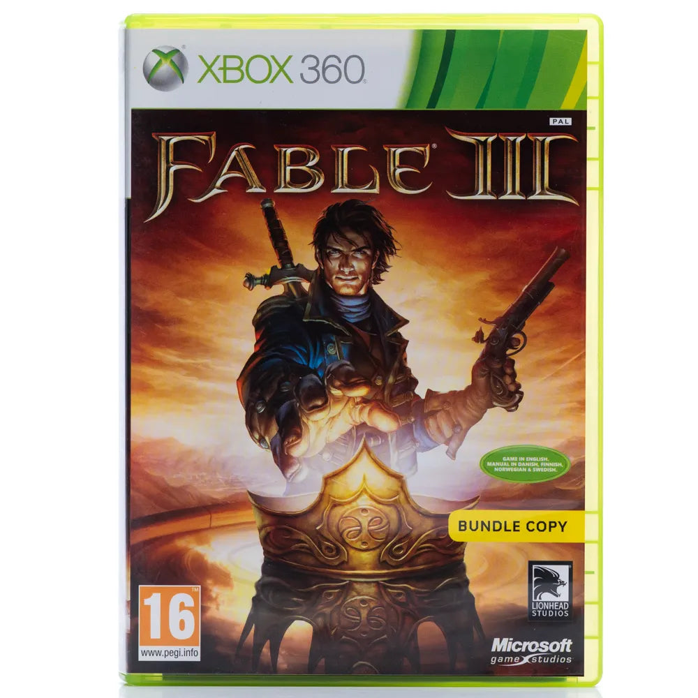 Fable III - Xbox 360 spill
