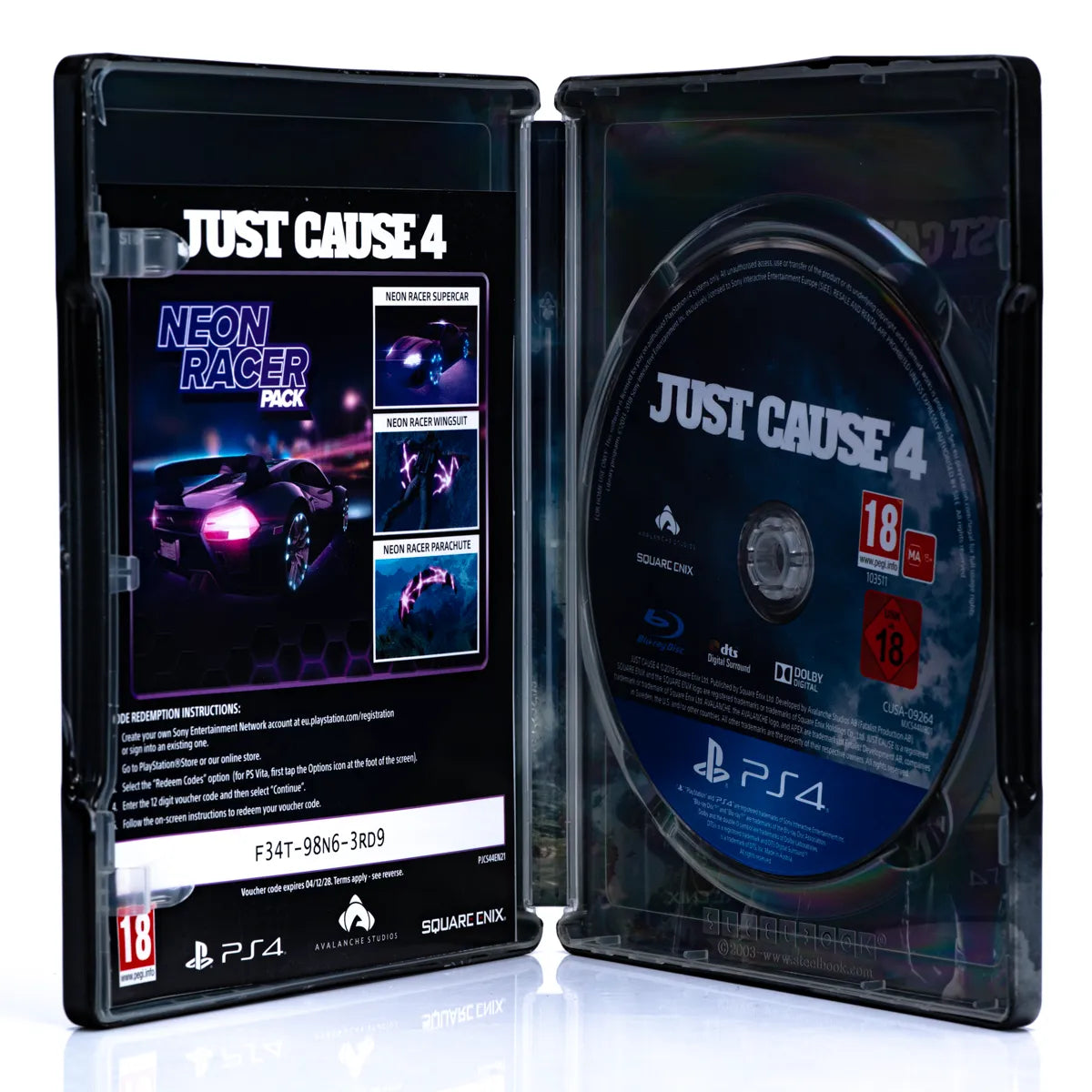 Just Cause 4 Steelbook Edition - PS4 spill (Steelbook) - Retrospillkongen