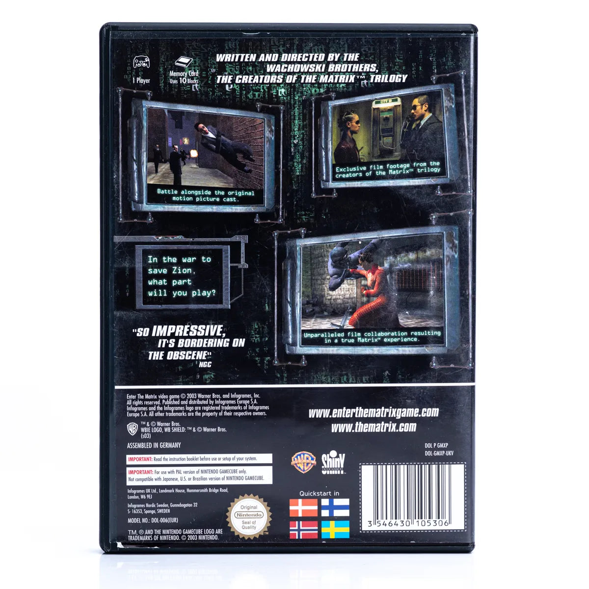 Enter the Matrix - Gamecube spill - Retrospillkongen