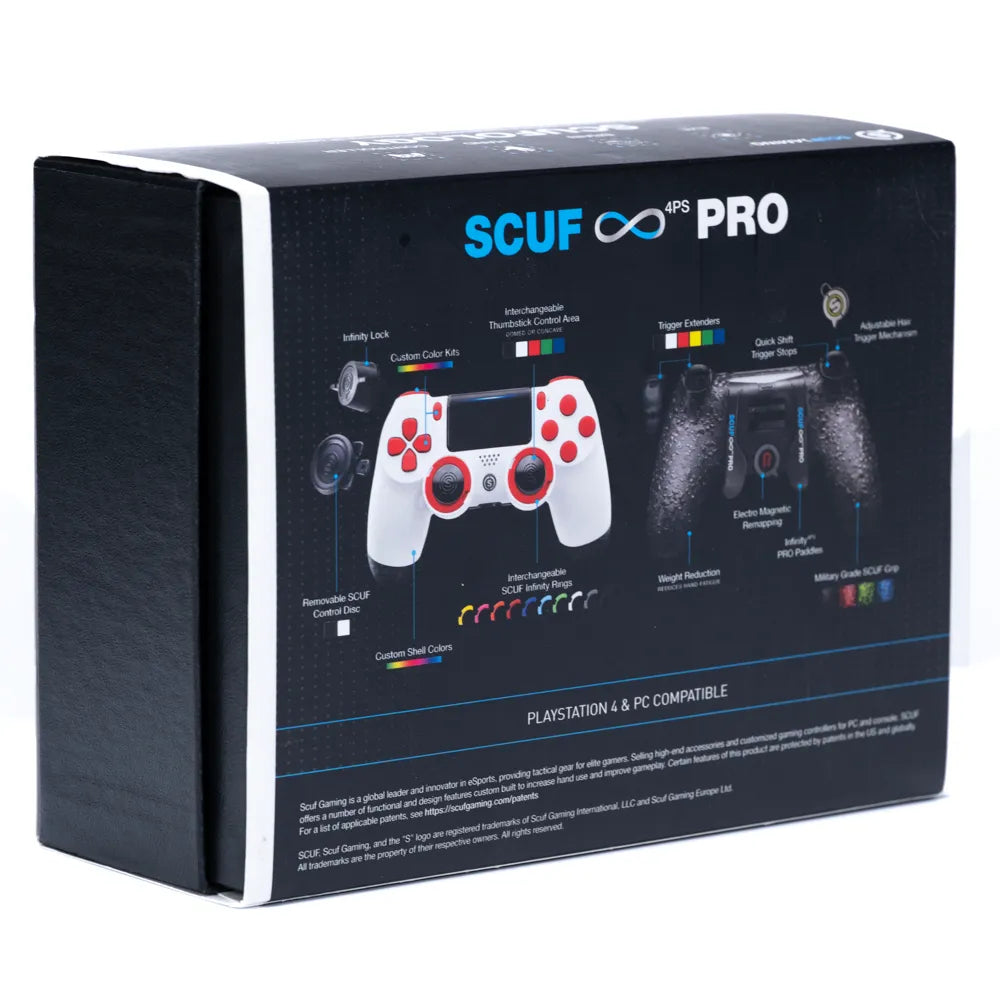 SCUF Infinity 4PS Pro Kontroller i Eske (PS4 / PC) Oransje - Retrospillkongen