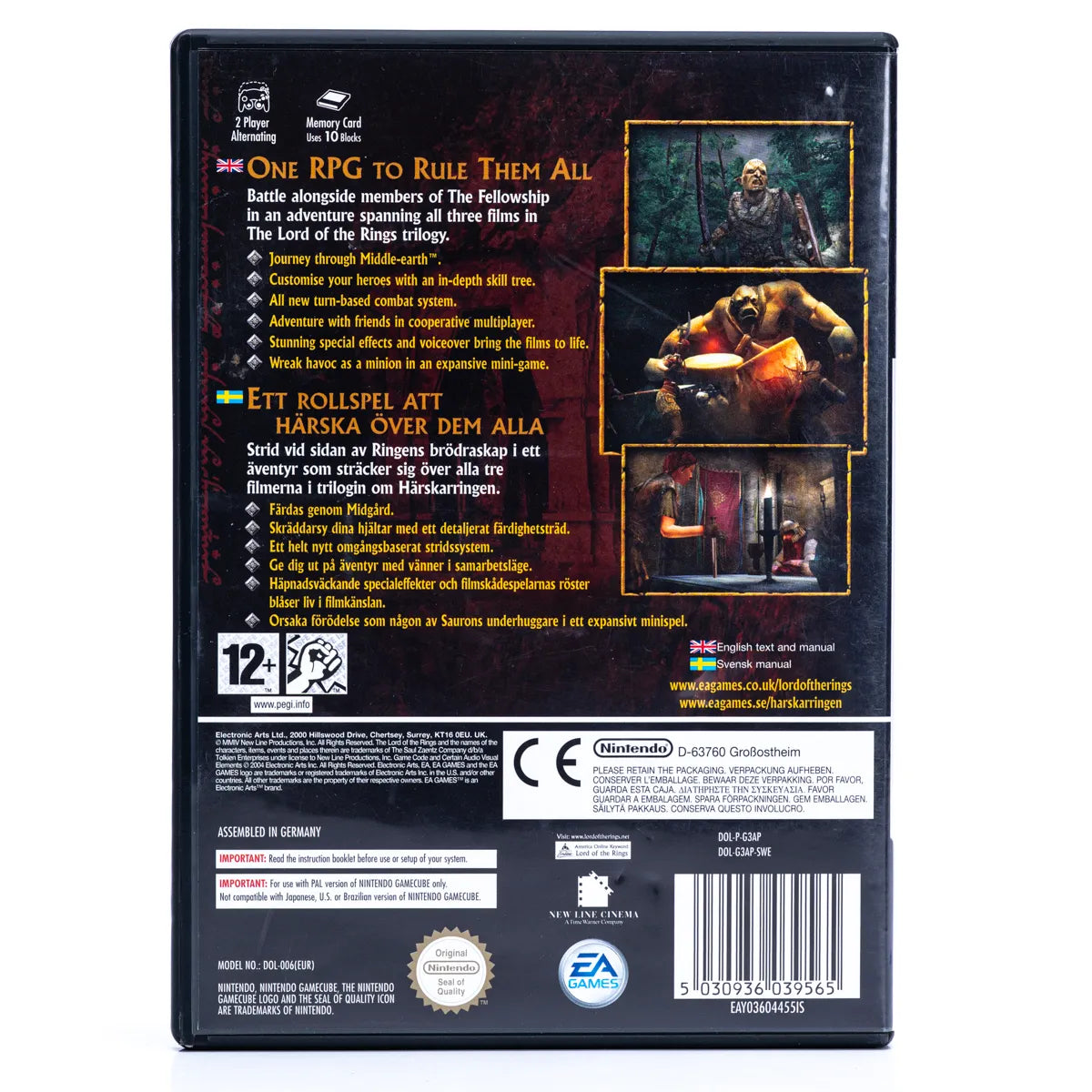 The Lord of the Rings: The Third Age - GameCube spill - Retrospillkongen