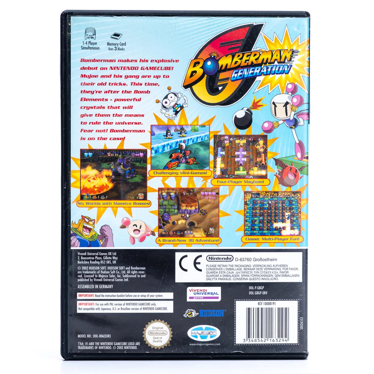 Bomberman Generation - Gamecube spill - Retrospillkongen