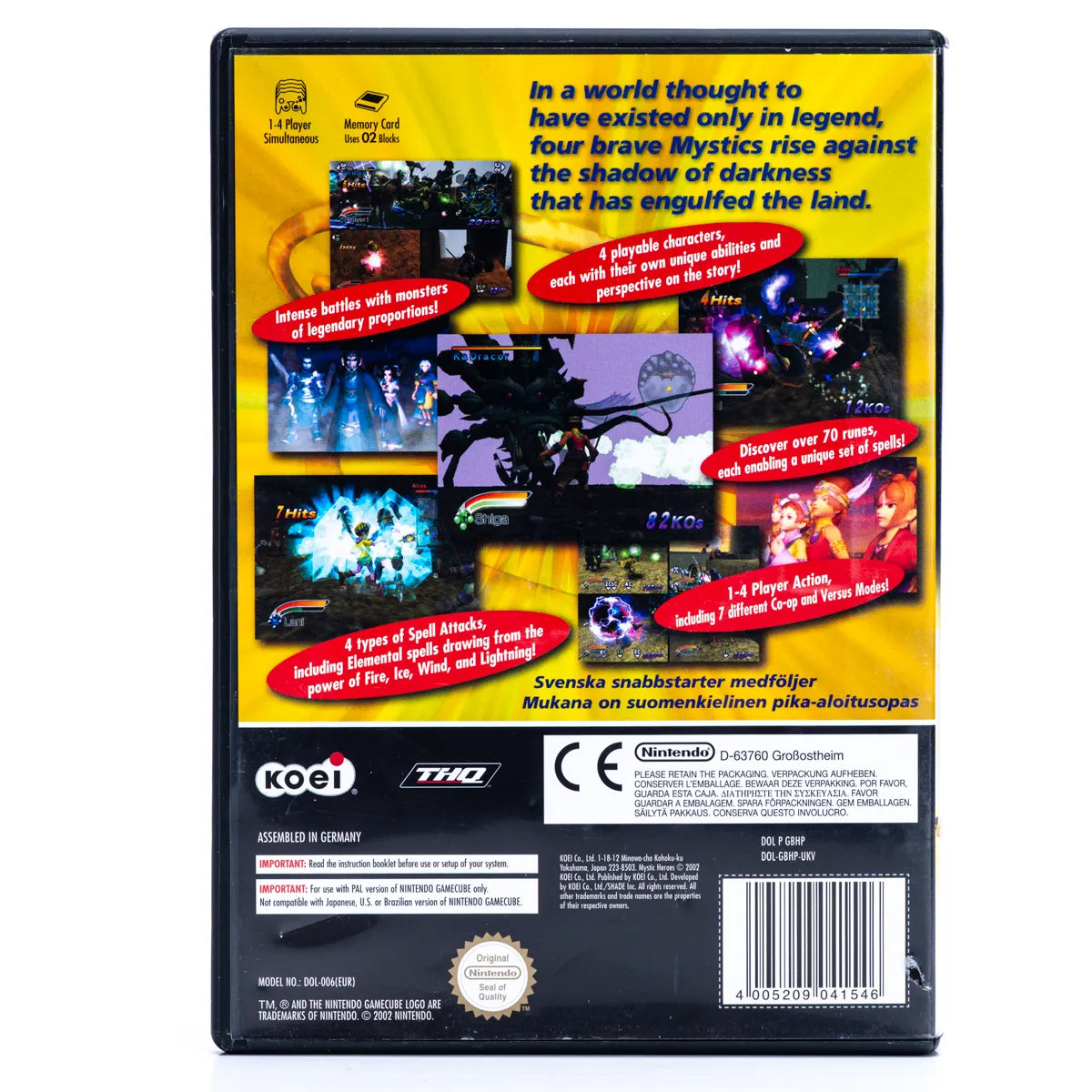 Mystic Heroes - Gamecube spill - Retrospillkongen
