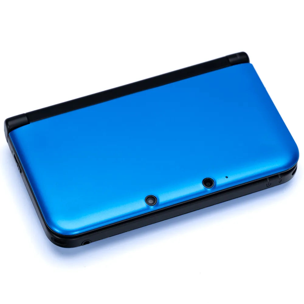 Nintendo 3DS XL Svart & Blå Konsoll m/Strømadapter (Komplett i Eske) - Retrospillkongen