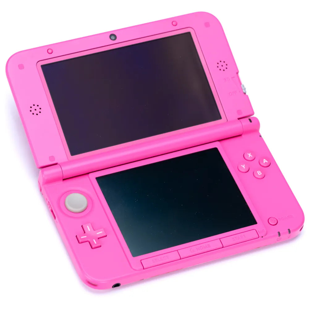 Nintendo 3DS XL Rosa Konsoll m/Strømadapter (Komplett i Eske) - Retrospillkongen