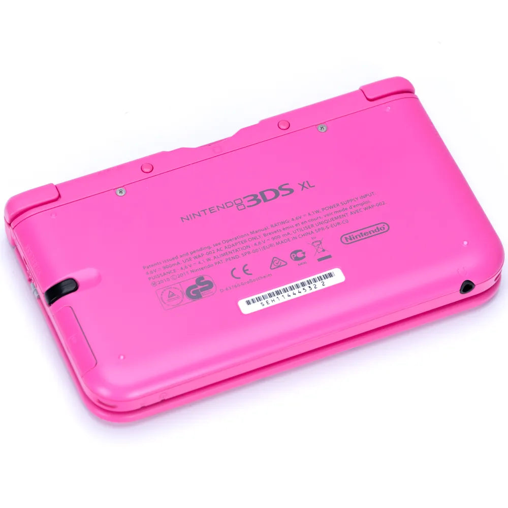 Nintendo 3DS XL Rosa Konsoll m/Strømadapter (Komplett i Eske) - Retrospillkongen