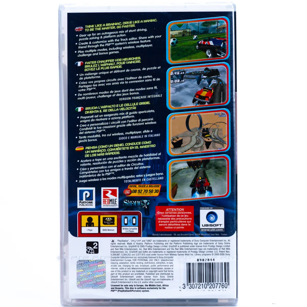 GripShift - PSP Spill (Forseglet) - Retrospillkongen