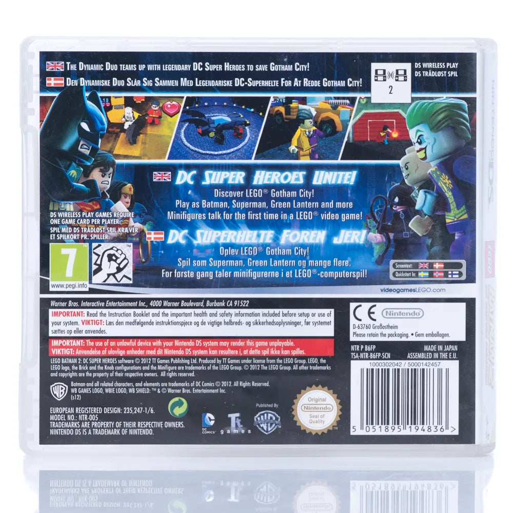 LEGO Batman 2 DC Super Heroes - Nintendo DS spill - Retrospillkongen