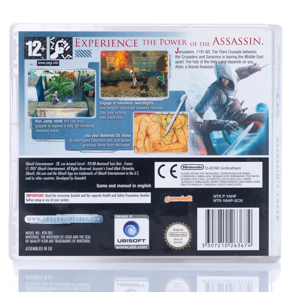 Assassin’s Creed: Altaïr’s Chronicles - Nintendo DS spill - Retrospillkongen