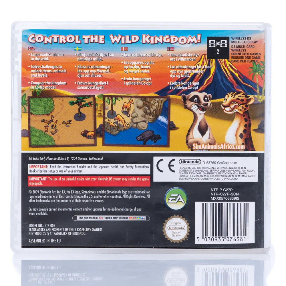 SimAnimals: Africa - Nintendo DS spill - Retrospillkongen