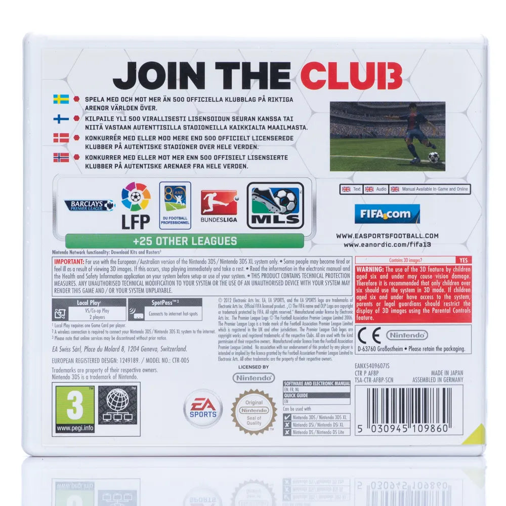 FIFA 13 - Nintendo 3DS spill - Retrospillkongen