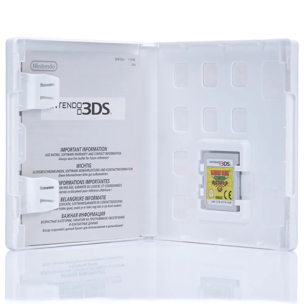 Donkey Kong Country Returns 3D - Nintendo 3DS spill - Retrospillkongen