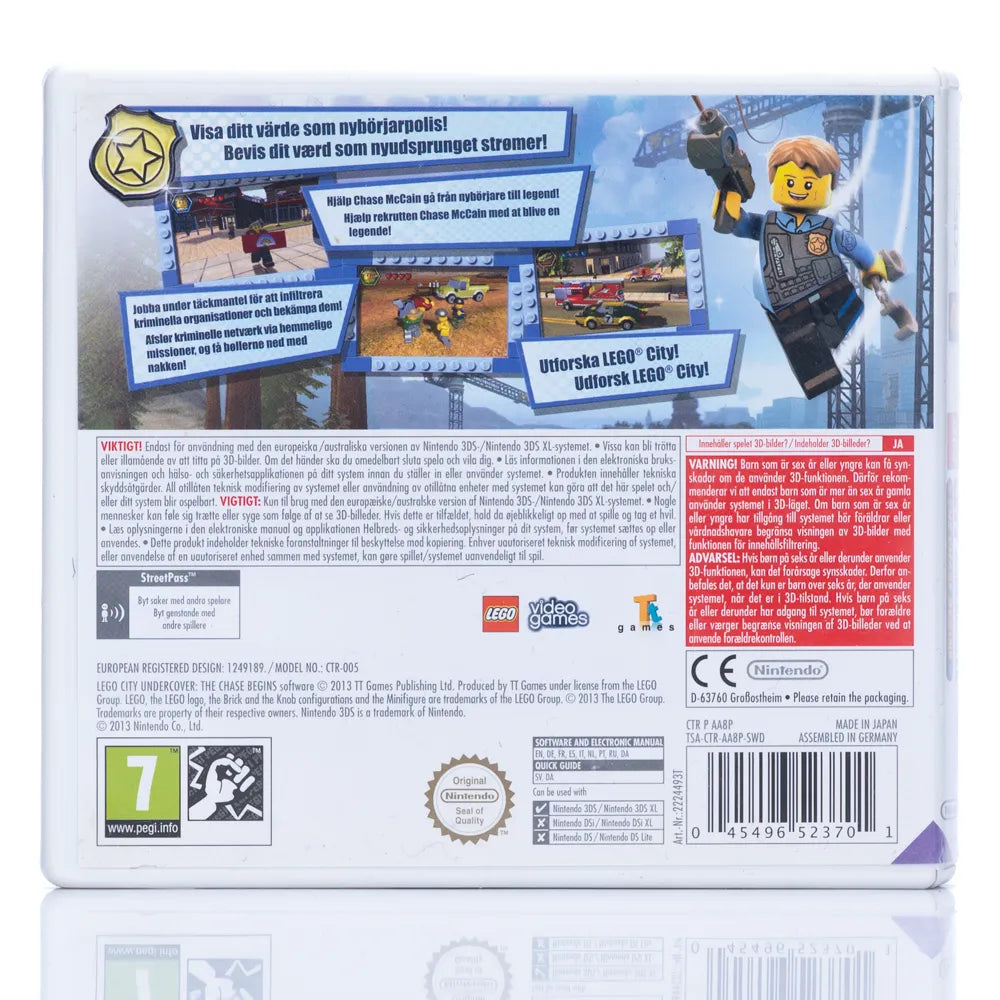 LEGO City Undercover: The Chase Begins - Nintendo 3DS spill - Retrospillkongen