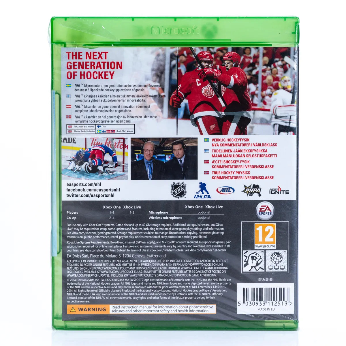 NHL 15 - Xbox One spill (Forseglet) - Retrospillkongen