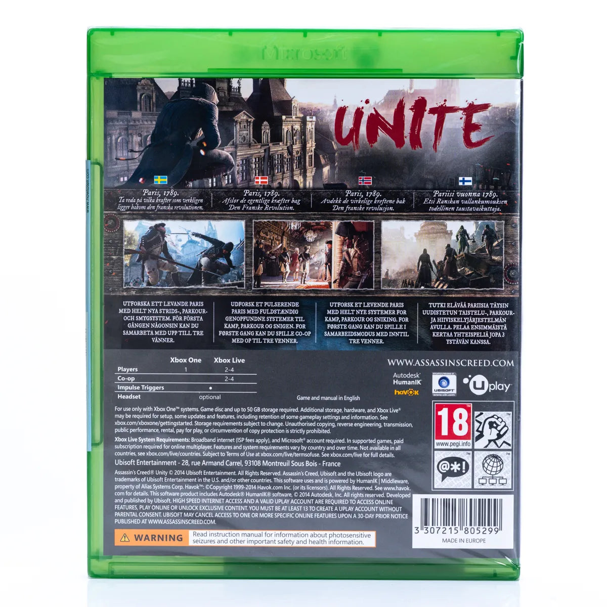 Assassin's Creed: Unity - Special Edition - Xbox One spill (Forseglet) - Retrospillkongen