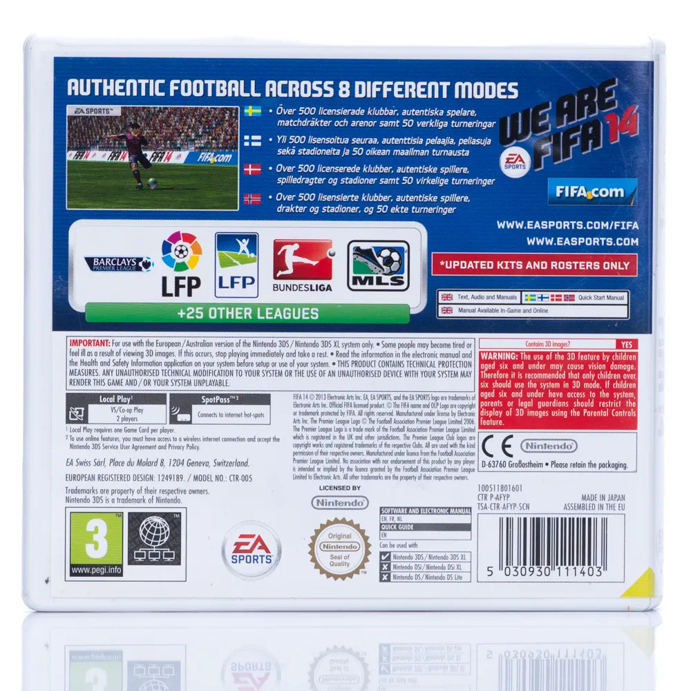 FIFA 14 - Nintendo 3DS spill - Retrospillkongen