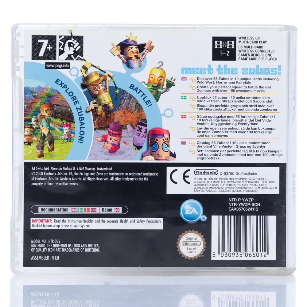 Zubo - Nintendo DS spill - Retrospillkongen