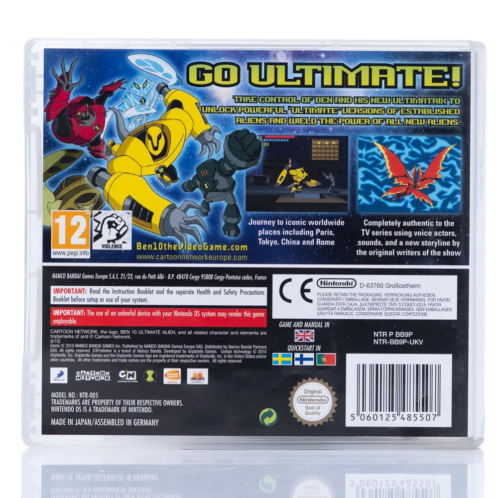 Ben 10: Ultimate Alien - Cosmic Destruction - Nintendo DS spill - Retrospillkongen