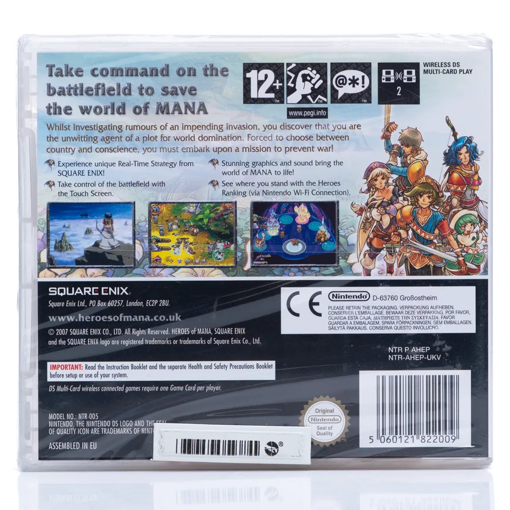 Heroes of Mana - Nintendo DS spill (Forseglet) - Retrospillkongen