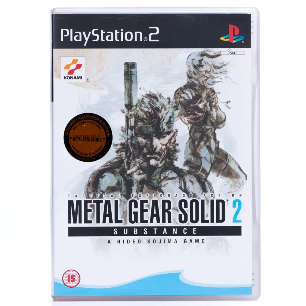 Metal Gear Solid 2: Substance - PS2 spill - Retrospillkongen