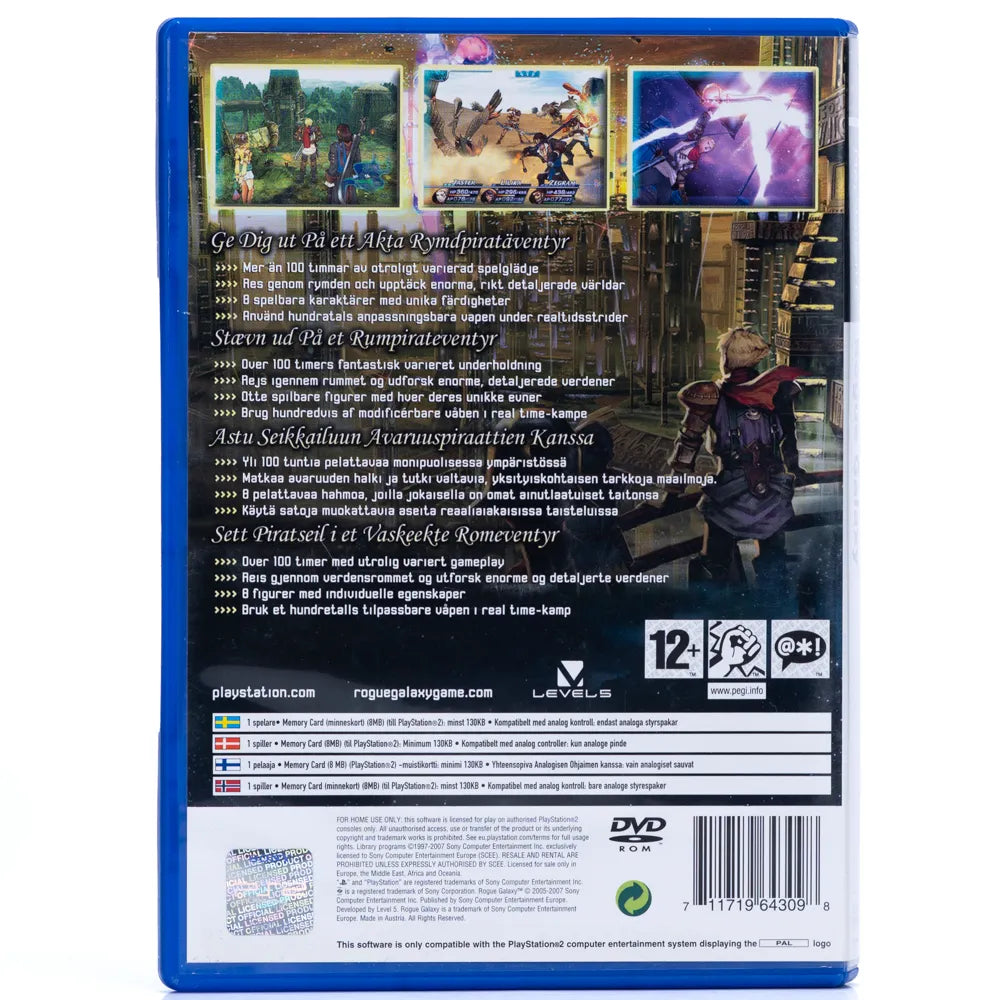 Rogue Galaxy - PS2 spill - Retrospillkongen