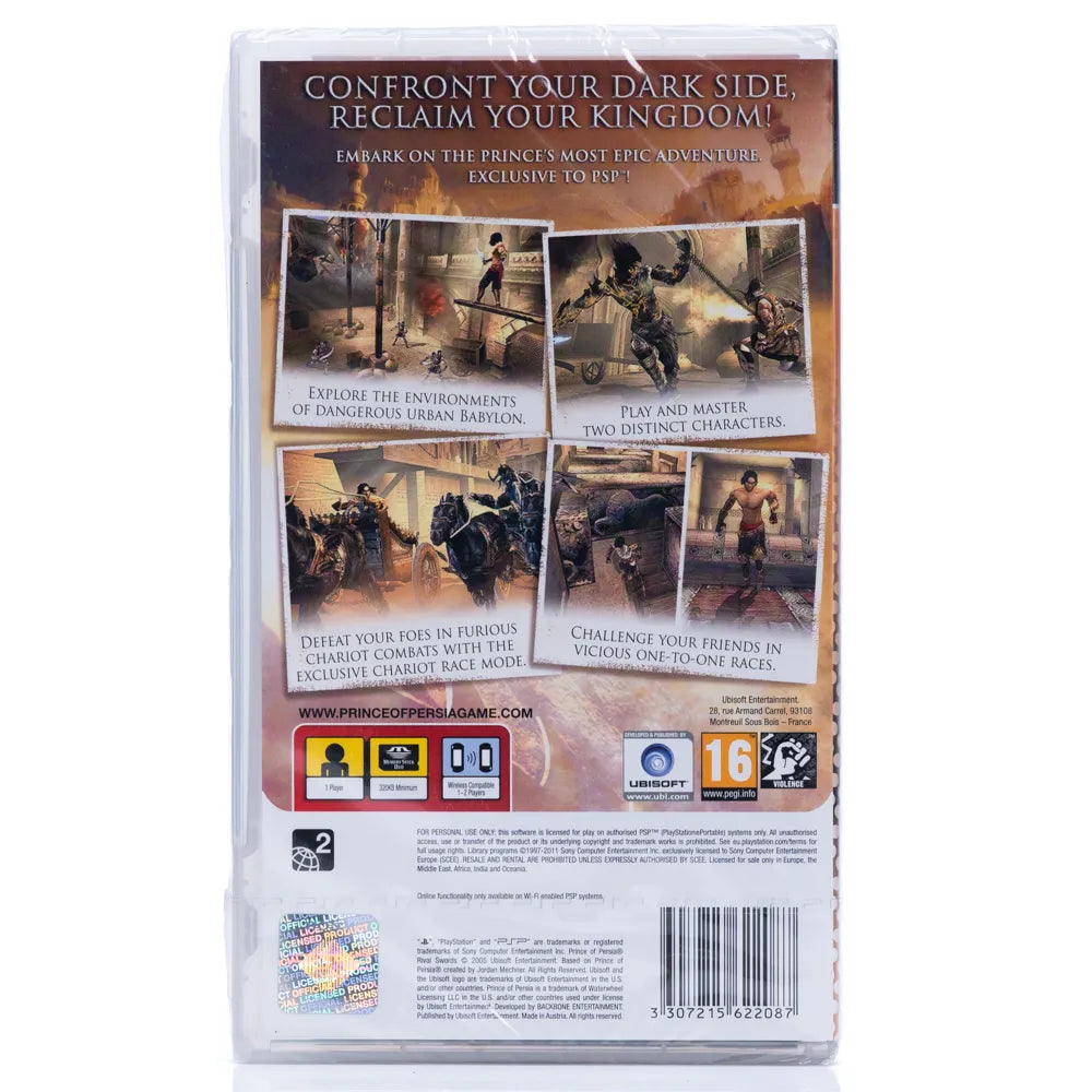 Prince of Persia: Rival Swords - PSP Essentials - PSP spill (Forseglet)
