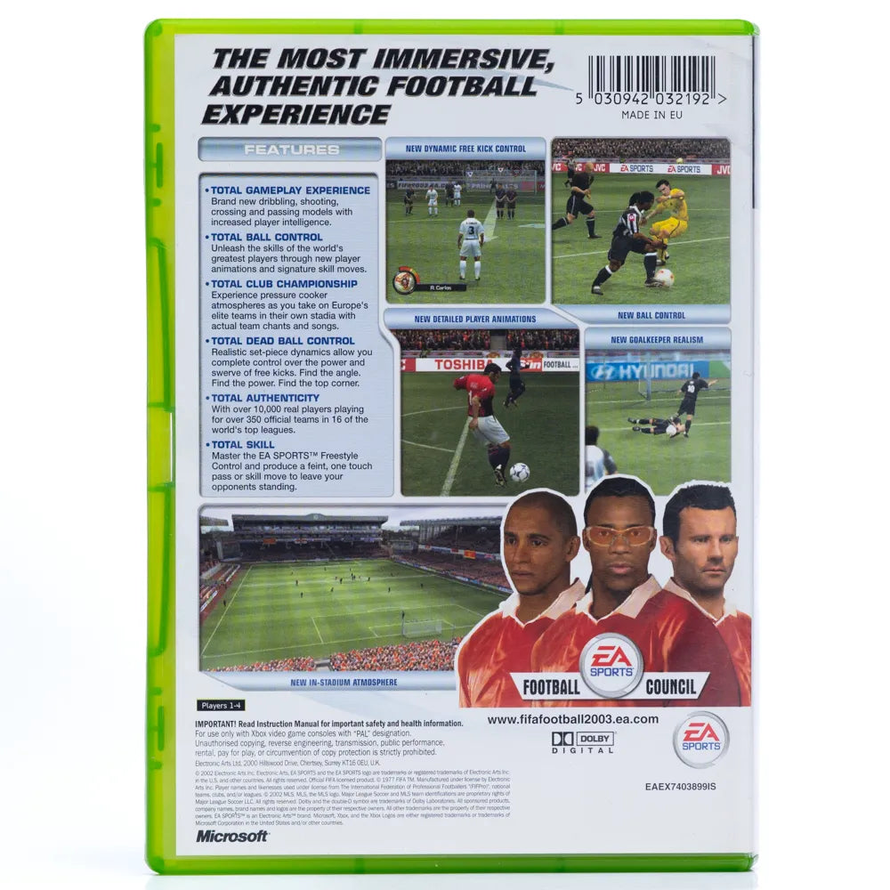 FIFA Football 2003 - Xbox spill - Retrospillkongen