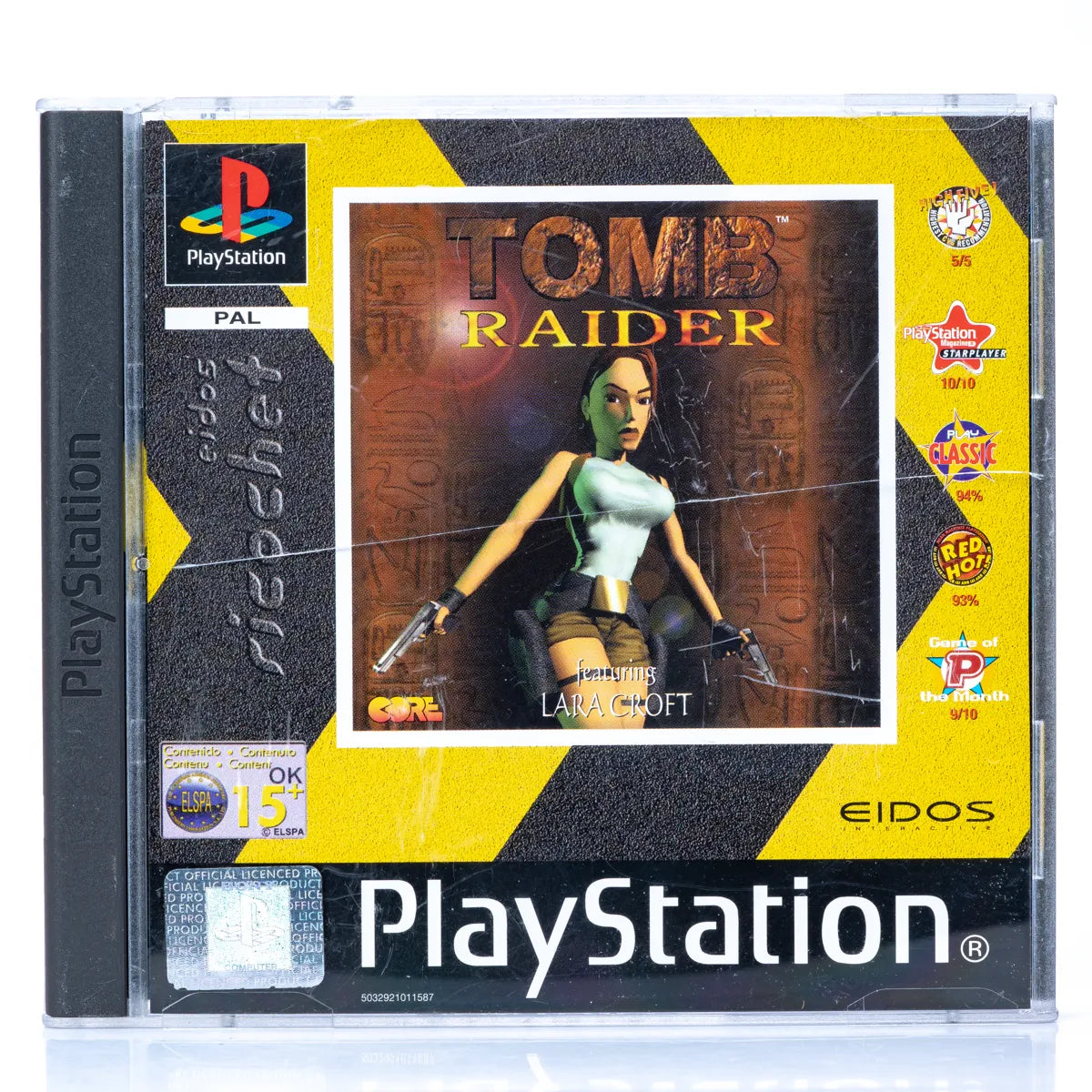 Tomb Raider - PS1 spill - Retrospillkongen
