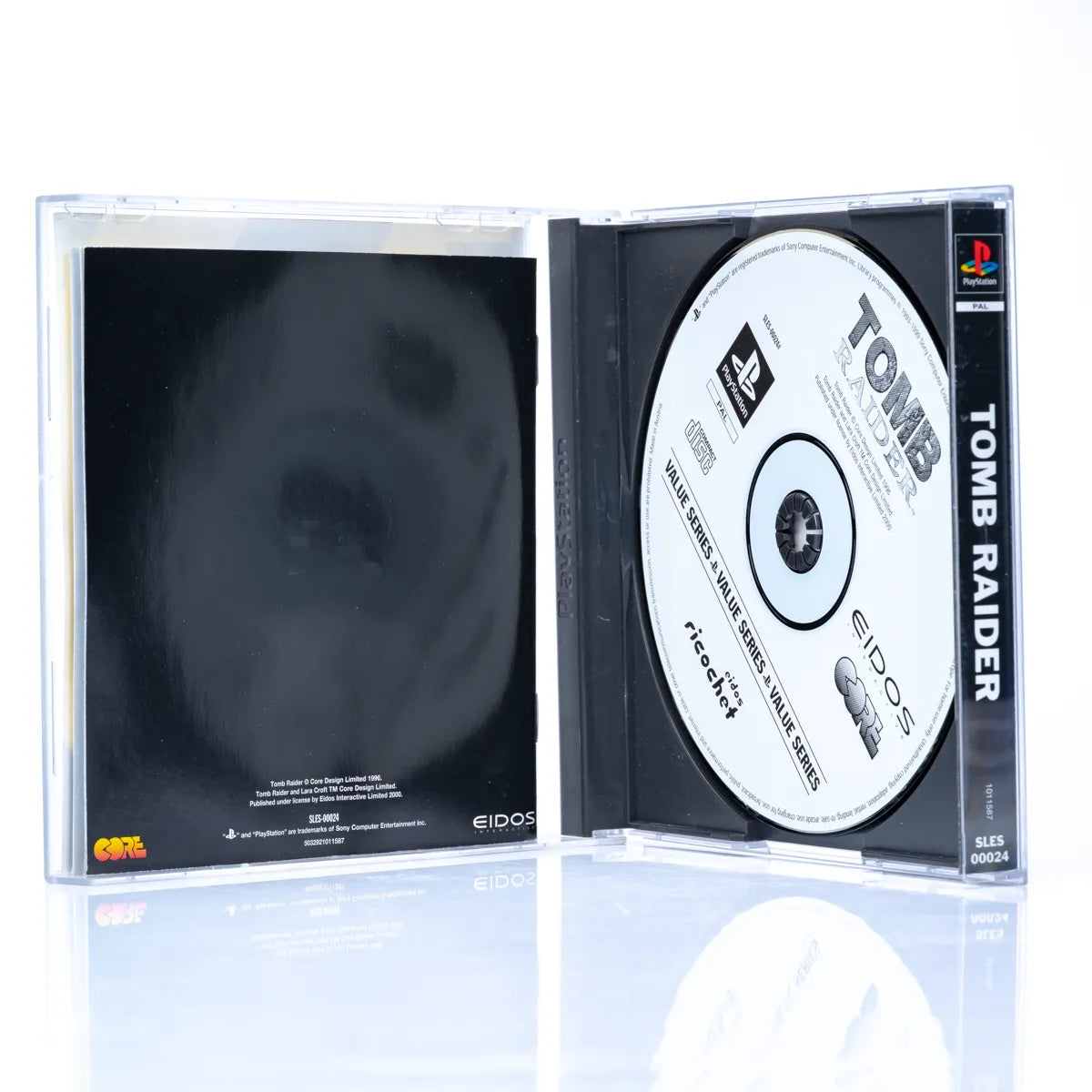 Tomb Raider - PS1 spill - Retrospillkongen