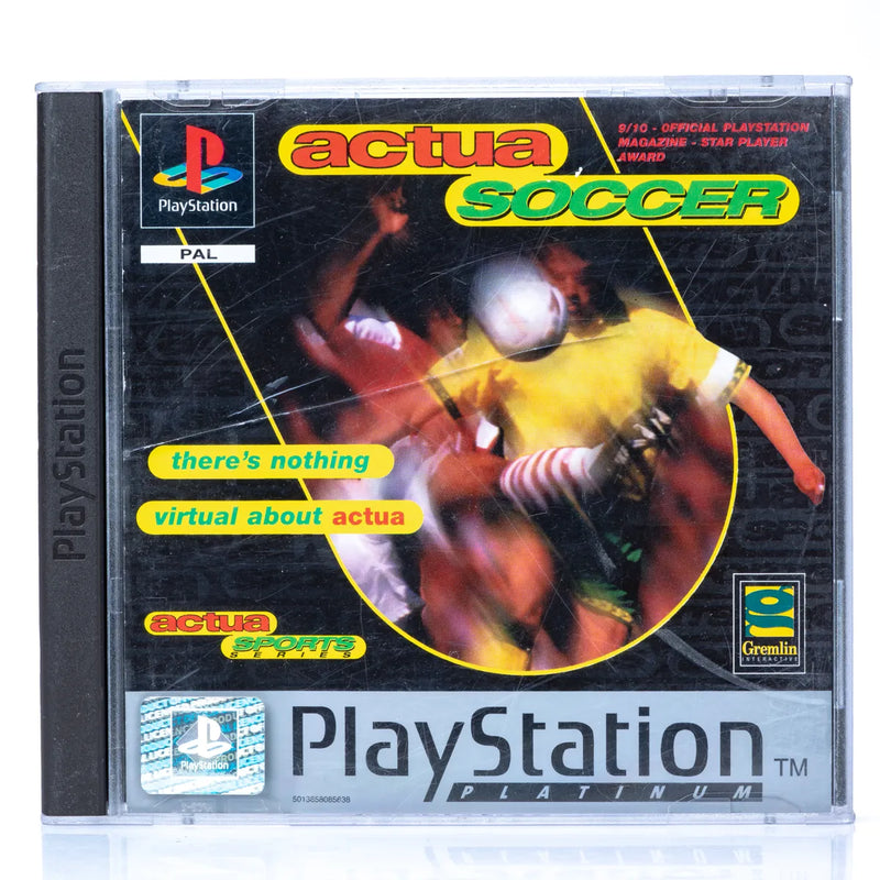 Actua Soccer - PS1 Spill