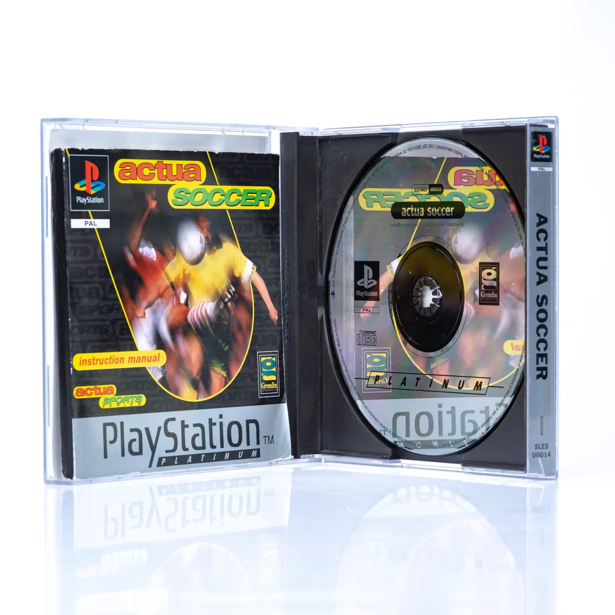 Actua Soccer - PS1 Spill - Retrospillkongen