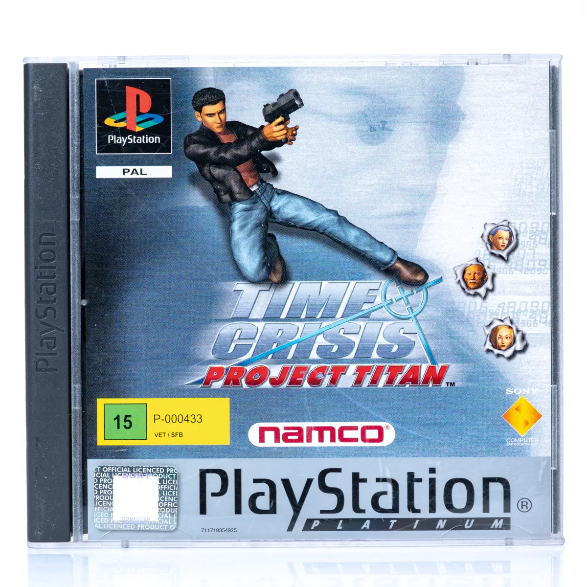 Time Crisis - PS1 spill - Retrospillkongen