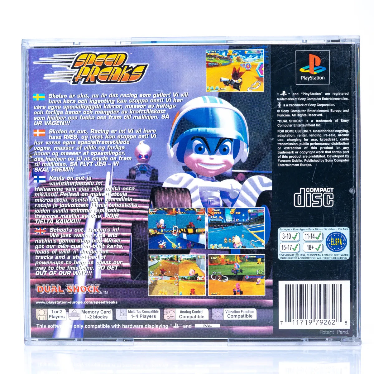 Speed Freaks - PS1 Spill - Retrospillkongen