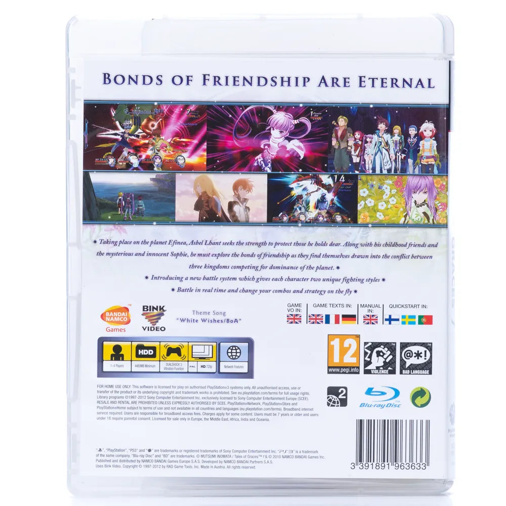 Tales of Graces f Limited Edition - PS3 spill - Retrospillkongen