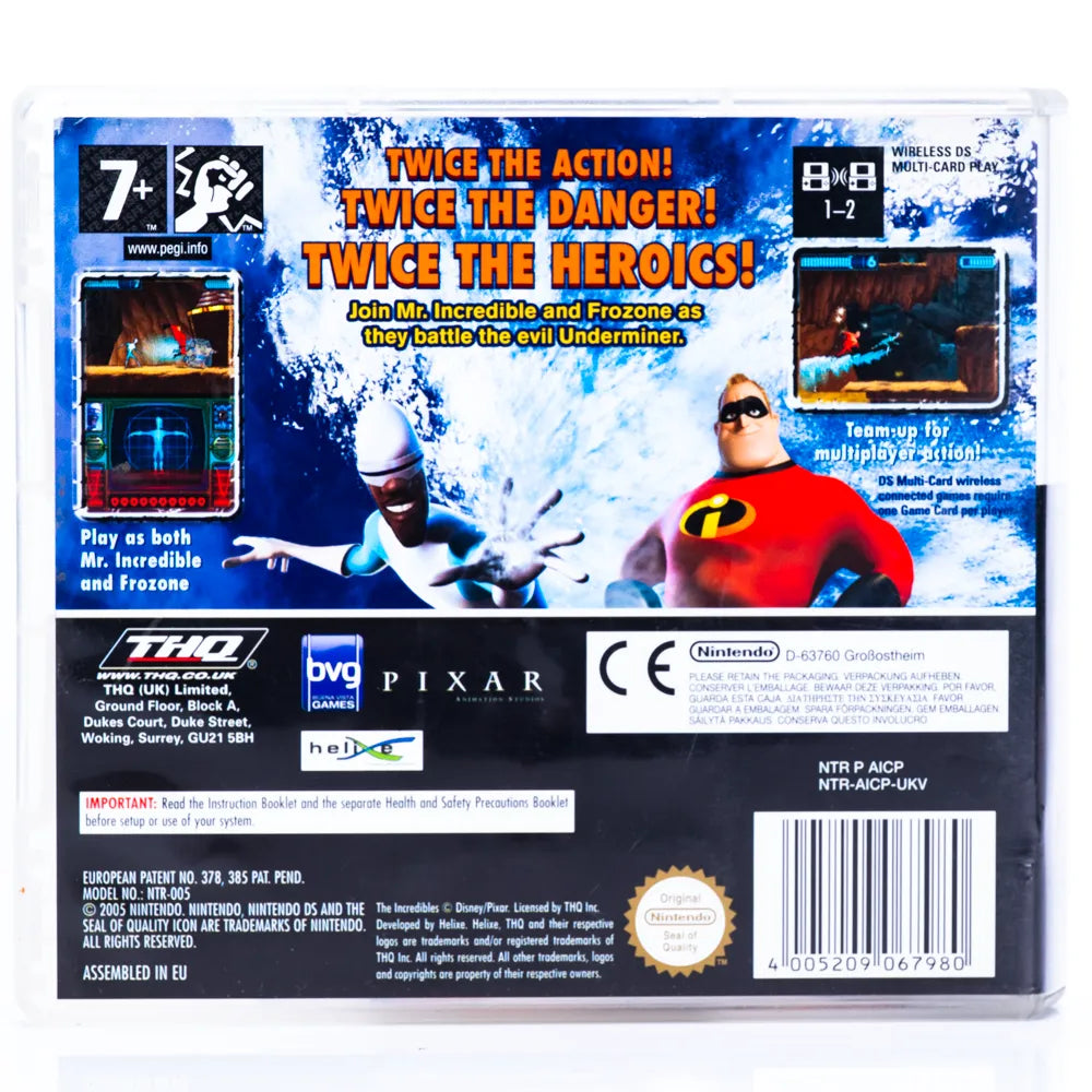The Incredibles: Rise of the Underminer - Nintendo DS spill - Retrospillkongen
