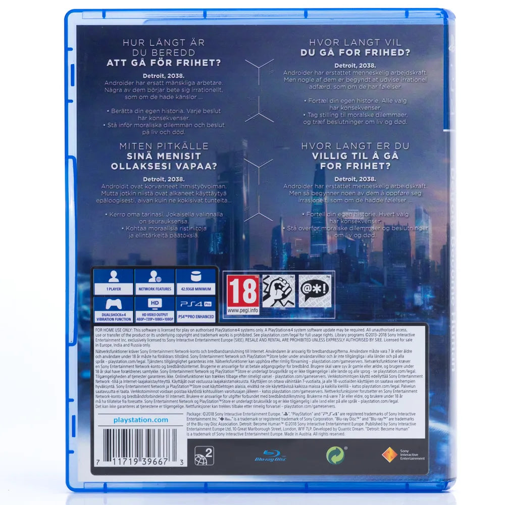 Detroit: Become Human - PS4 spill - Retrospillkongen