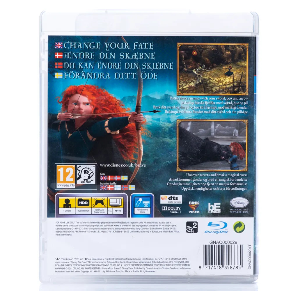 Disney Pixar Brave - PS3 spill - Retrospillkongen