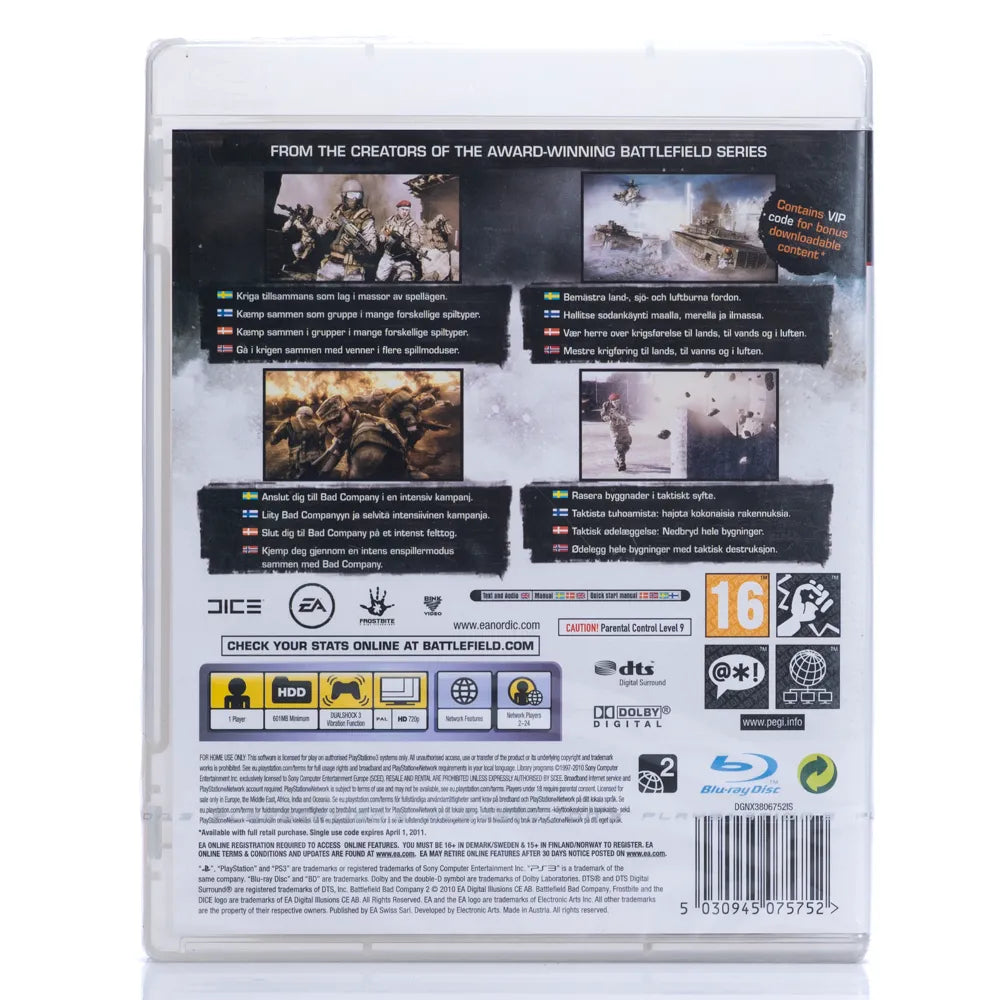 Battlefield: Bad Company 2 (Forseglet) - PS3 spill - Retrospillkongen