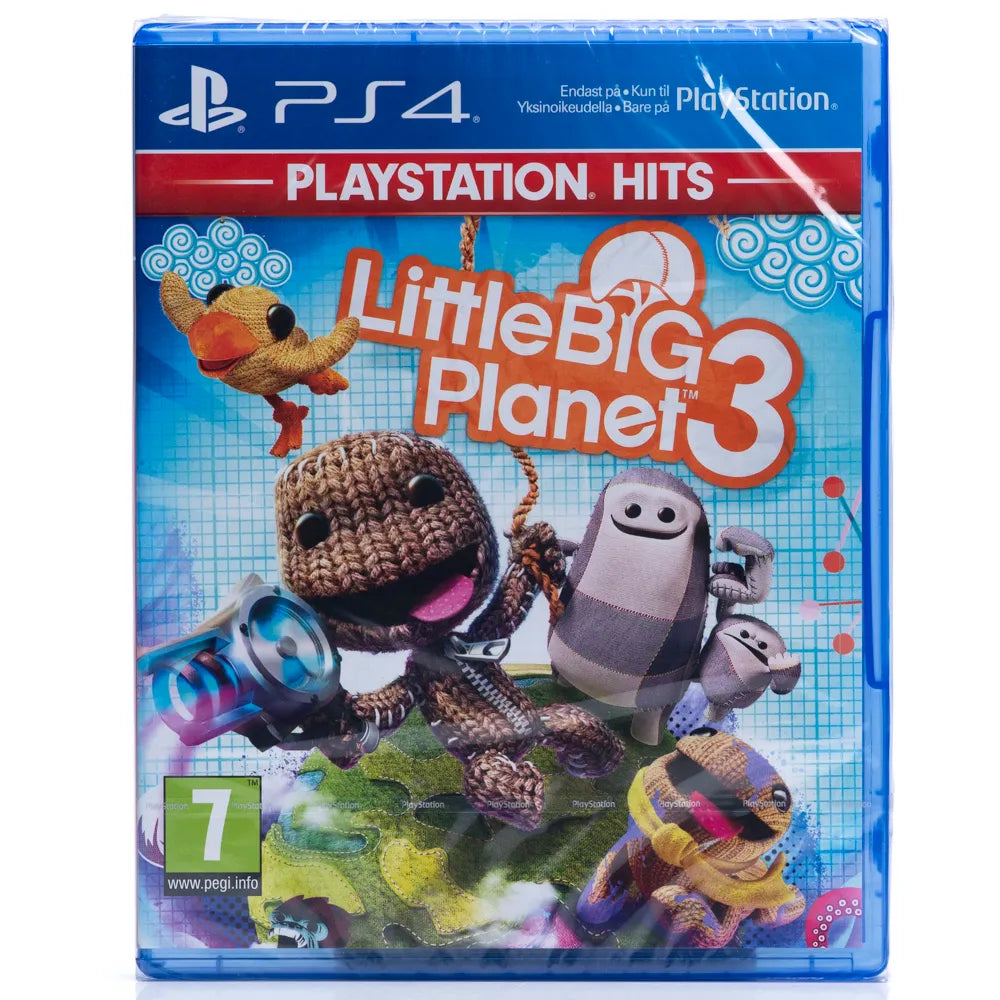 LittleBigPlanet 3 - Playstation Hits - PS4 spill (Forseglet)