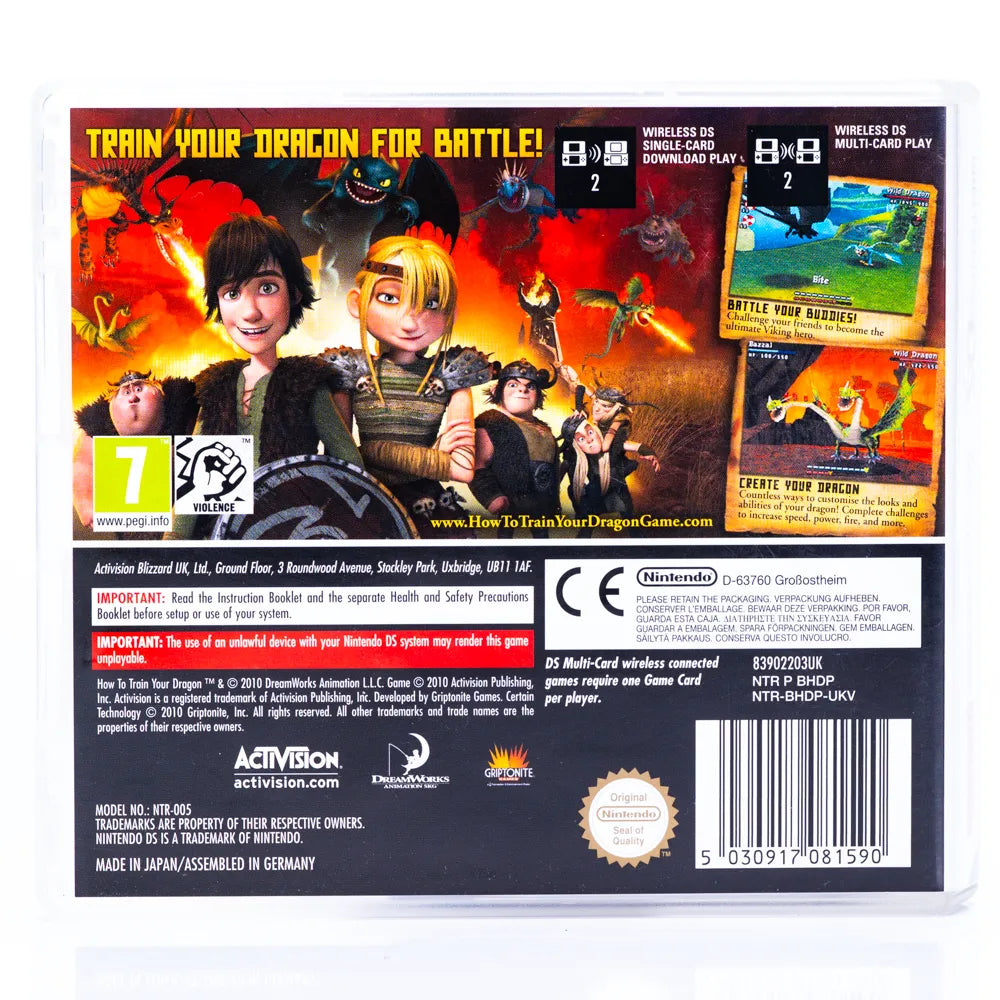 How to Train Your Dragon - Nintendo DS spill - Retrospillkongen
