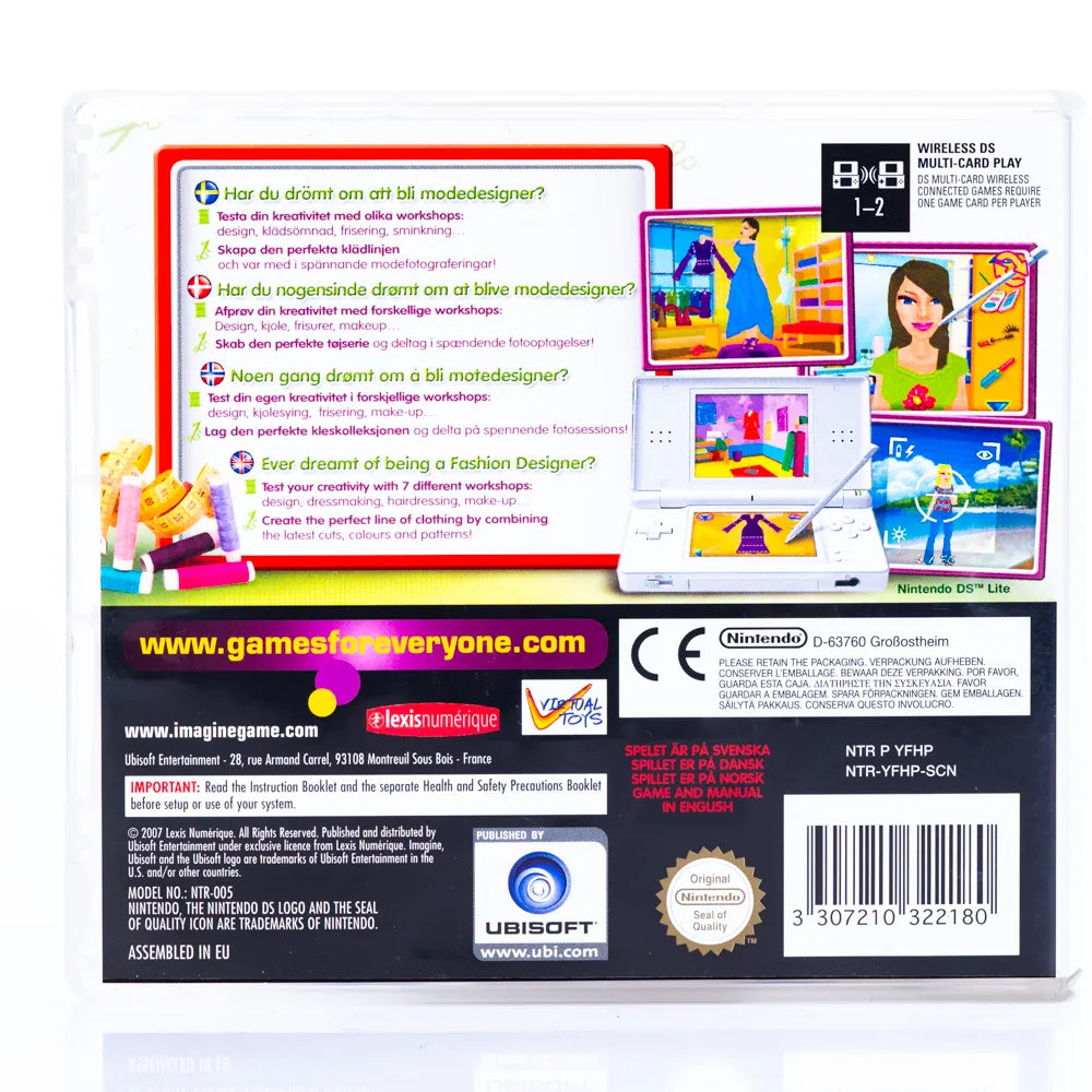 Imagine: Fashion Designer - Nintendo DS spill - Retrospillkongen